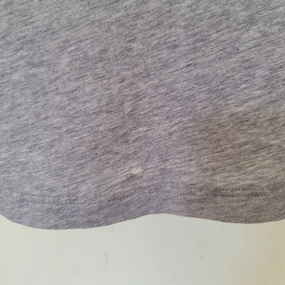 Lululemon EMERALD Gray‎ Long Sleeve Tee Top 4 Cotton Lightweight Athleisure